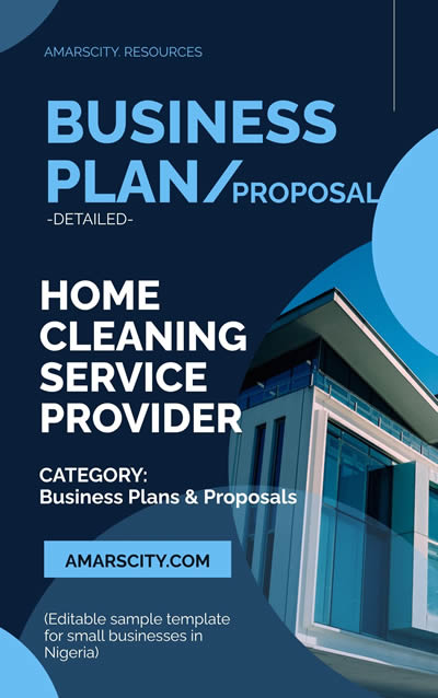 Spotless Shine Cleaning Services Business Plan Cover