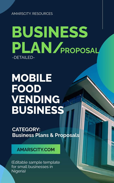 Tasty Wheels Business Plan Cover