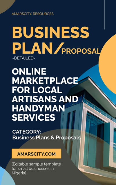 ArtisanHub Nigeria Business Plan Cover
