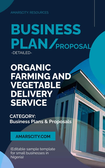 Green Harvest Organics Business Plan Cover