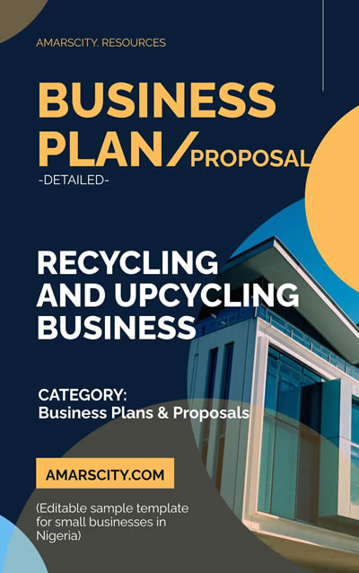 EcoRevive Ventures Business Plan Cover