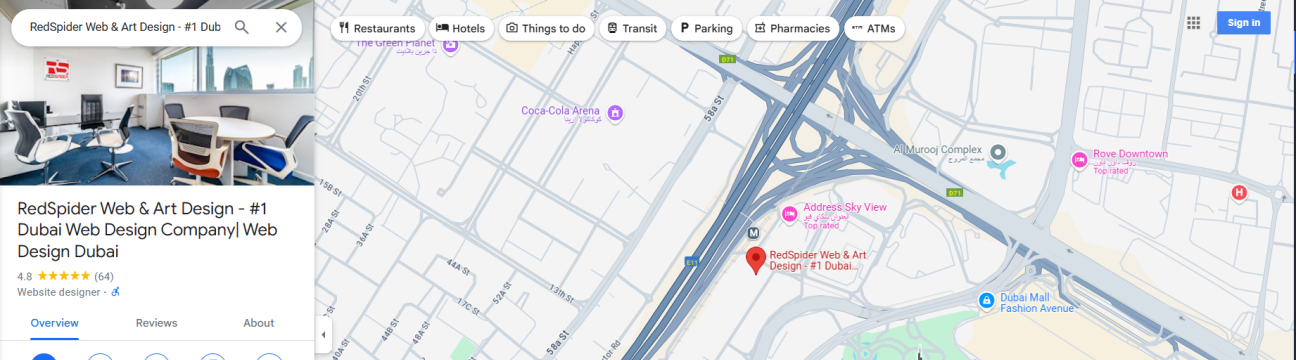 RedSpider Web And Art Design