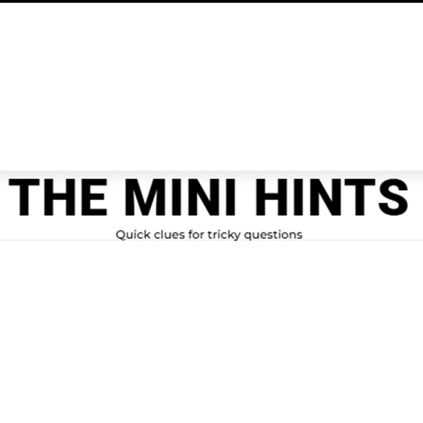The Mini Hints